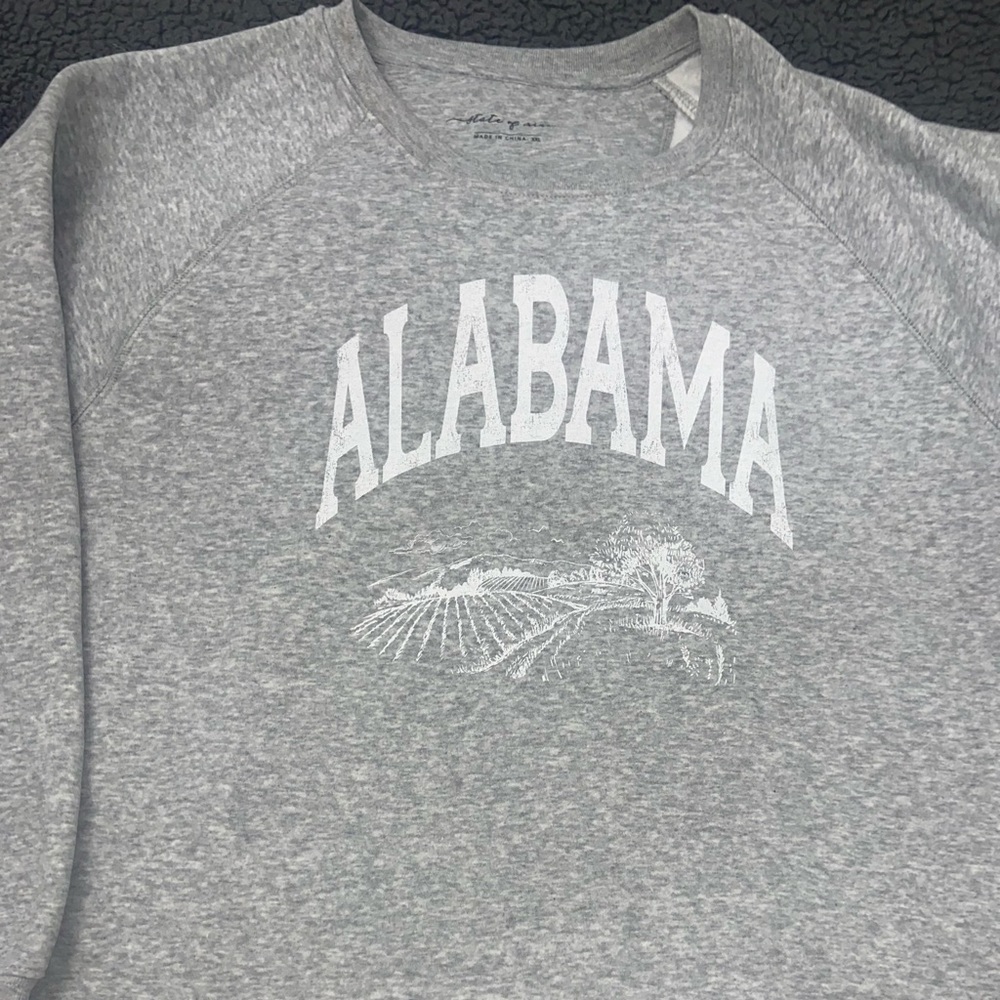 STATE OF MINE GRAY CREWNECK! SIZE:XXL NEW WITHOUT TAGS! GREAT CONDITION! 🔥🔥